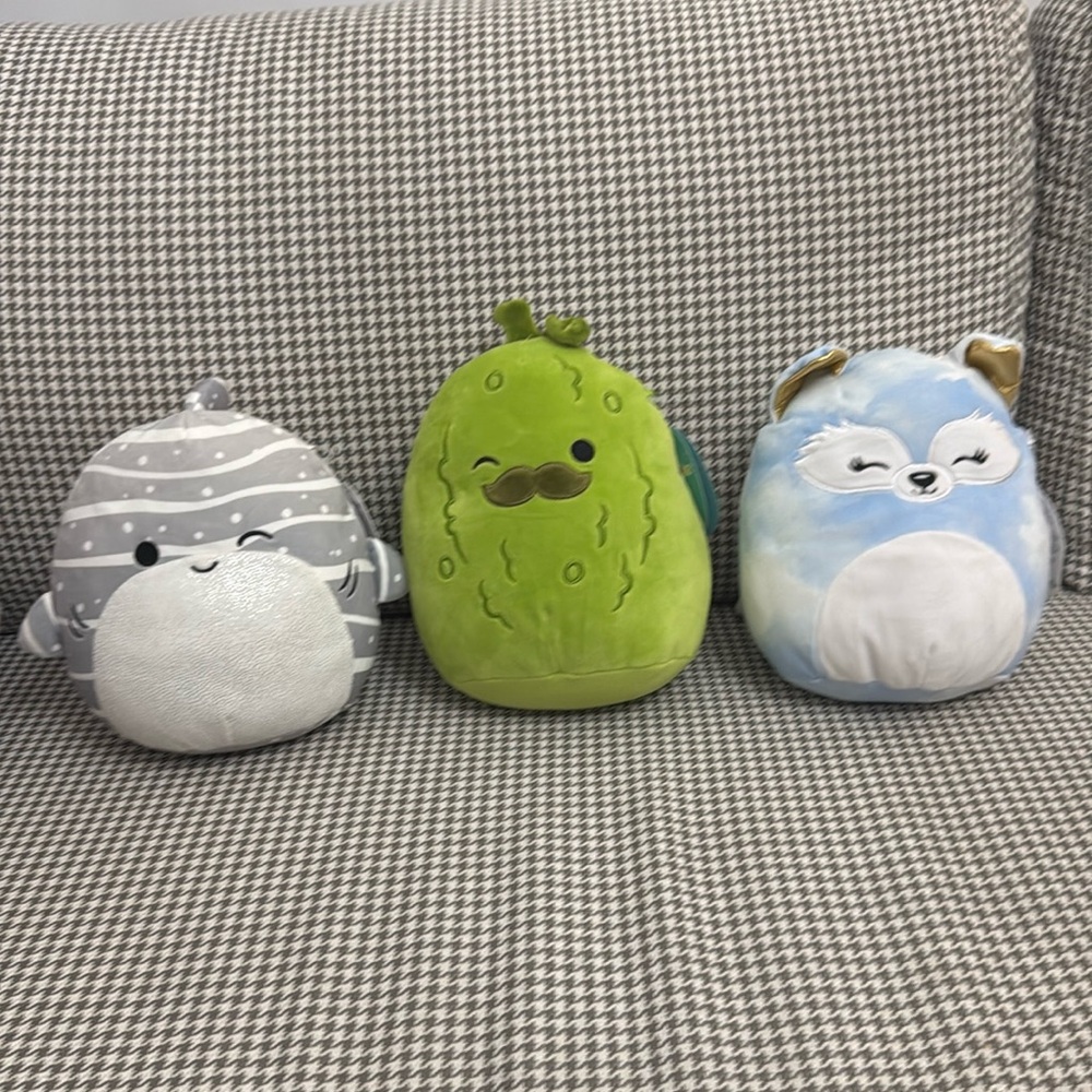 Squishmallows set of 3